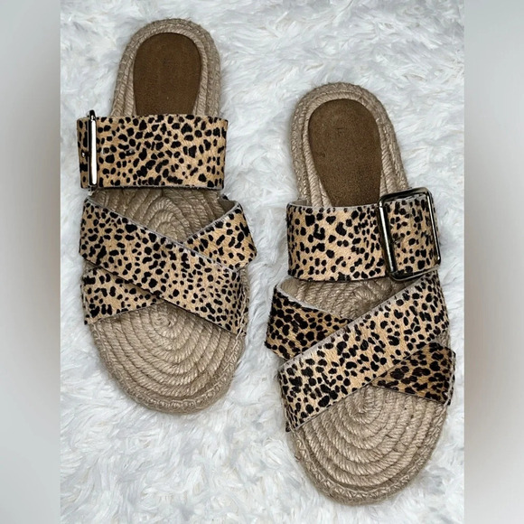 Ilsa Jacobsen | Dalia Espadrilles Animal Print - Picture 2 of 7